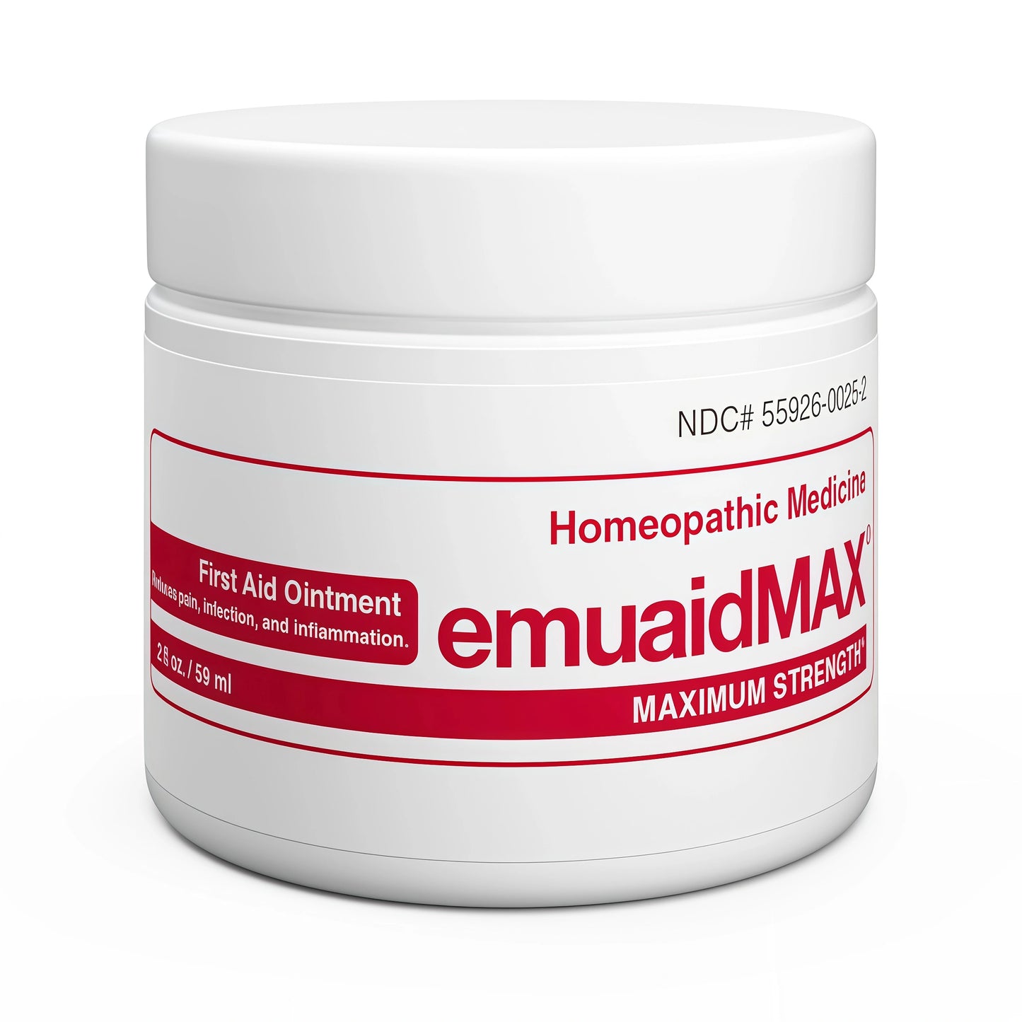 Emuaid EMUAIDMAX Ointment for Itchy Skin, Maximum Strength Treatment for Athlete's Foot, Psoriasis, Jock Itch, Rash, Eczema, Cold Sores, Blisters, and Yeast Infection 2oz